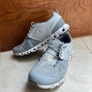 ON Running Cloud Terry running shoes in blue/gray/white